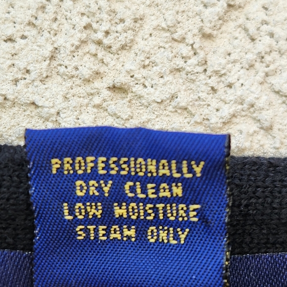 Charter Club Sweater Womens Medium Black 100% Merino Wool Vintage Pullover Tunic - Picture 9 of 10